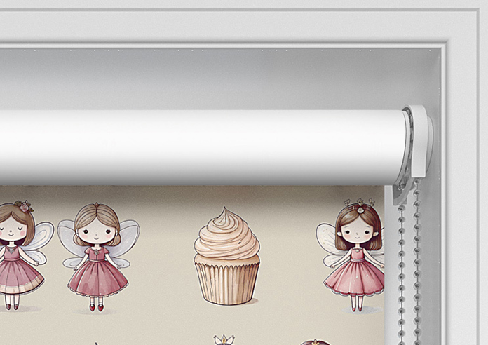 Fairy Cakes, Cupcake Sponge - Twist&Fit Roller Blind - Image 10